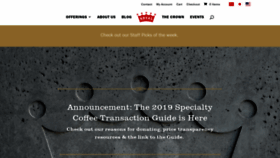 What Royalcoffee.com website looked like in 2020 (4 years ago)