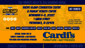 What Ricomiccon.com website looked like in 2020 (4 years ago)