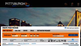 What Reservations.visitpittsburgh.com website looked like in 2020 (4 years ago)