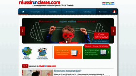 What Reussirenclasse.com website looked like in 2020 (4 years ago)