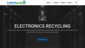 What Recyclecomputerchicago.com website looked like in 2020 (4 years ago)