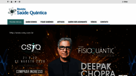 What Revistasaudequantica.com.br website looked like in 2020 (4 years ago)
