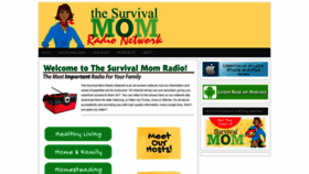 What Radio.thesurvivalmom.com website looked like in 2020 (4 years ago)