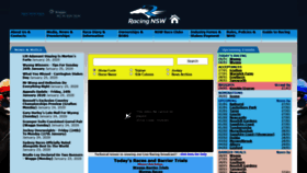 What Racingnsw.com.au website looked like in 2020 (4 years ago)