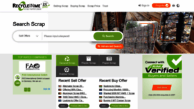 What Recycleinme.com website looked like in 2020 (4 years ago)