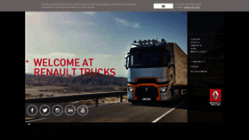 What Renault-trucks.com website looked like in 2020 (4 years ago)
