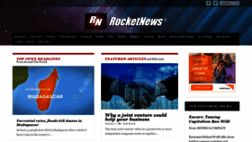 What Rocketnews.com website looked like in 2020 (4 years ago)