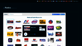 What Radiosdepuertorico.com website looked like in 2020 (4 years ago)