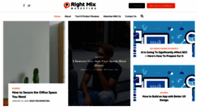 What Rightmixmarketing.com website looked like in 2020 (4 years ago)