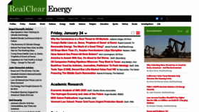 What Realclearenergy.org website looked like in 2020 (4 years ago)