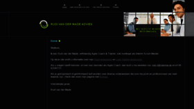 What Rudivandermade.nl website looked like in 2020 (4 years ago)