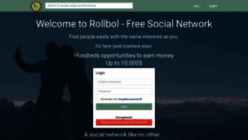 What Rollbol.com website looked like in 2020 (4 years ago)