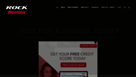 What Rockhonda.com website looked like in 2020 (4 years ago)