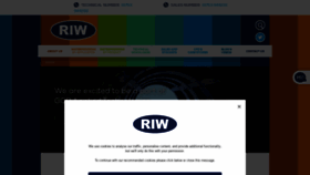 What Riw.co.uk website looked like in 2020 (4 years ago)