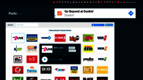What Radiolisten.de website looked like in 2020 (4 years ago)