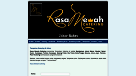 What Rasamewah.com website looked like in 2020 (4 years ago)