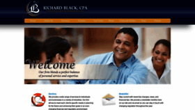 What Richardblackcpa.com website looked like in 2020 (4 years ago)
