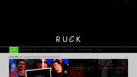 What Ruck.co.uk website looked like in 2020 (4 years ago)