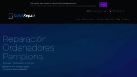 What Reparacionordenadorespamplona.es website looked like in 2020 (4 years ago)