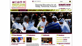 What Reachouttoasia.org website looked like in 2020 (4 years ago)