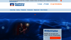 What R-volksbank.de website looked like in 2020 (4 years ago)