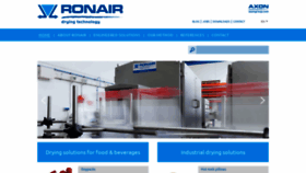 What Ronair.eu website looked like in 2020 (4 years ago)