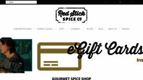 What Redstickspice.com website looked like in 2020 (4 years ago)
