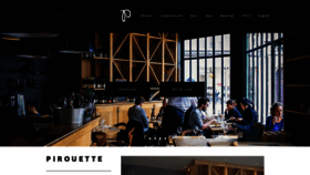 What Restaurantpirouette.com website looked like in 2020 (5 years ago)