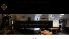 What Restauracemincovna.cz website looked like in 2020 (4 years ago)