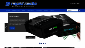 What Rapidradio.co.nz website looked like in 2020 (4 years ago)