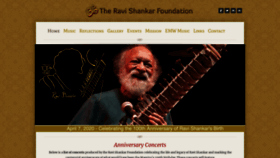 What Ravishankar.org website looked like in 2020 (4 years ago)