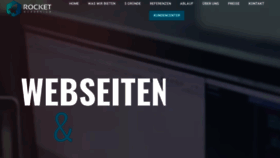 What Rocket-webdesign.de website looked like in 2020 (4 years ago)