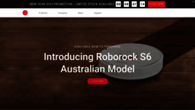 What Roborock.com.au website looked like in 2020 (4 years ago)