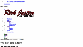 What Rickjustice.com website looked like in 2020 (4 years ago)