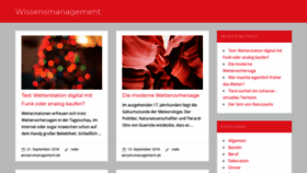 What Rode-wissensmanagement.de website looked like in 2020 (4 years ago)