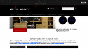 What Relojdepared.es website looked like in 2020 (4 years ago)