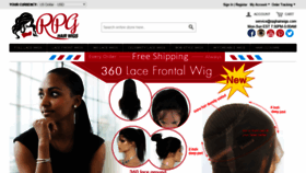 What Rpghairwigs.com website looked like in 2020 (4 years ago)