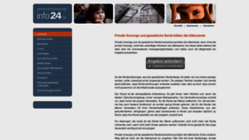 What Rentenversicherung-info24.de website looked like in 2020 (4 years ago)