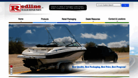 What Redline-parts.com website looked like in 2020 (4 years ago)