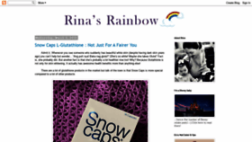 What Rinasrainbow.net website looked like in 2020 (4 years ago)