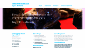 What Rafaneli.de website looked like in 2020 (4 years ago)