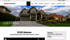 What Remaxaboutowne.com website looked like in 2020 (4 years ago)