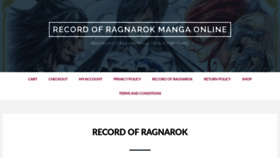 What Recordofragnarok.com website looked like in 2020 (5 years ago)