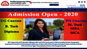 What Rec.ac.in website looked like in 2020 (6 years ago)