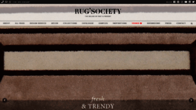What Rugsociety.eu website looked like in 2020 (4 years ago)
