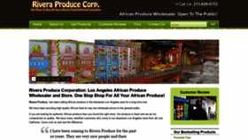 What Riveraproducecorp.com website looked like in 2020 (4 years ago)