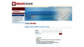 What Results.healthonlineasia.com website looked like in 2020 (4 years ago)