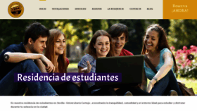 What Residenciauniversitariacartuja.es website looked like in 2020 (4 years ago)