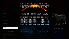 What Renegadebroadcasting.com website looked like in 2020 (4 years ago)