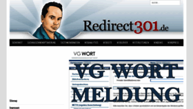What Redirect301.de website looked like in 2020 (4 years ago)